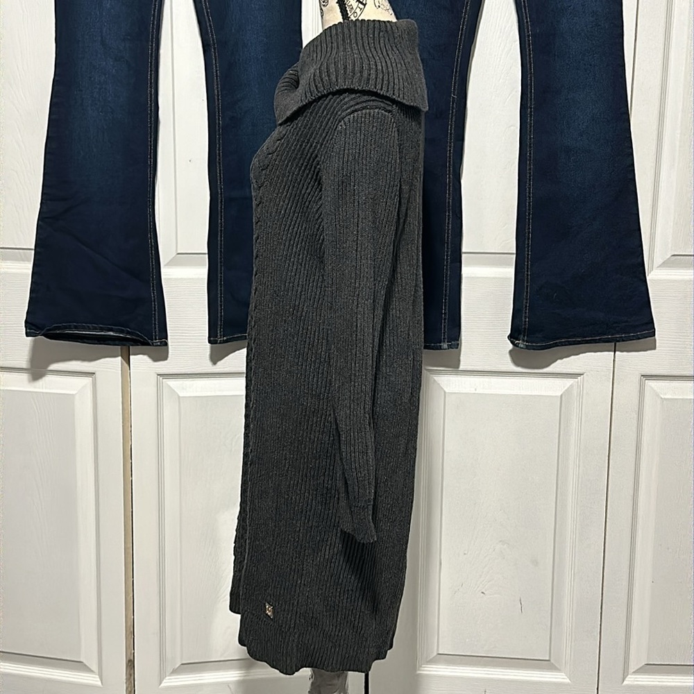 Tommy Hilfiger Turtleneck Knit Sweater Dress - Picture 6 of 8